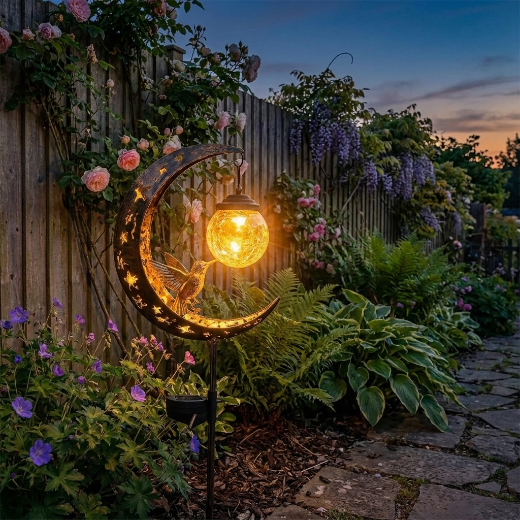 Lichtgevende Solar Maanlamp