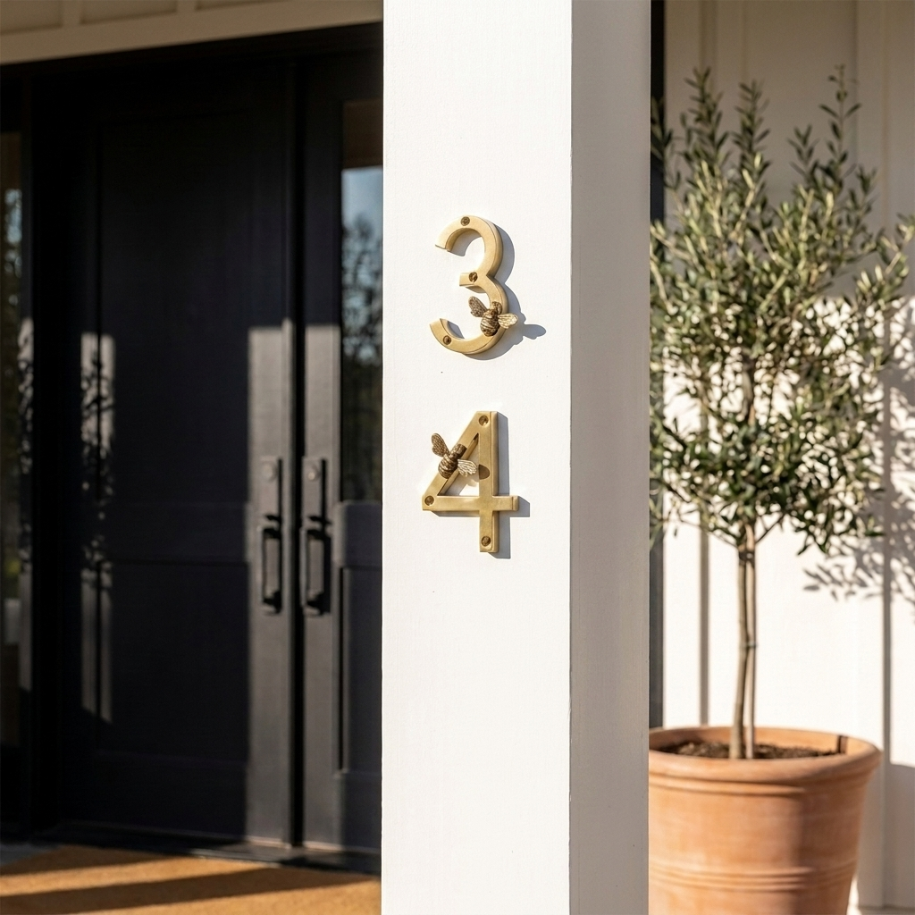 Luxueus Bijen Huisnummer