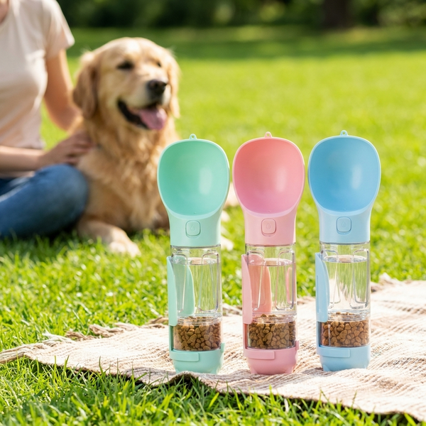 Alles-in-Één Huisdierfles 3-in-1™
