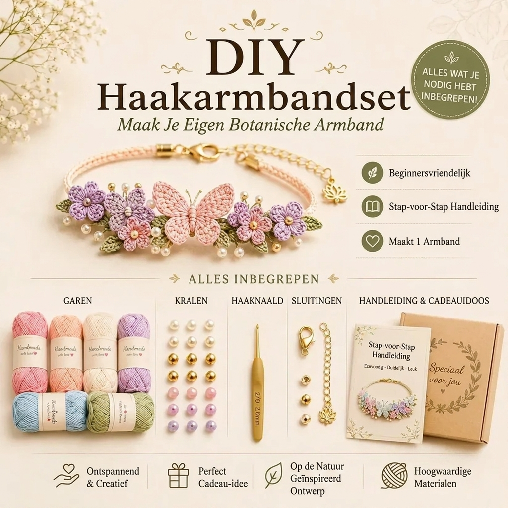 DIY Natuurvriendelijke Armbandenset