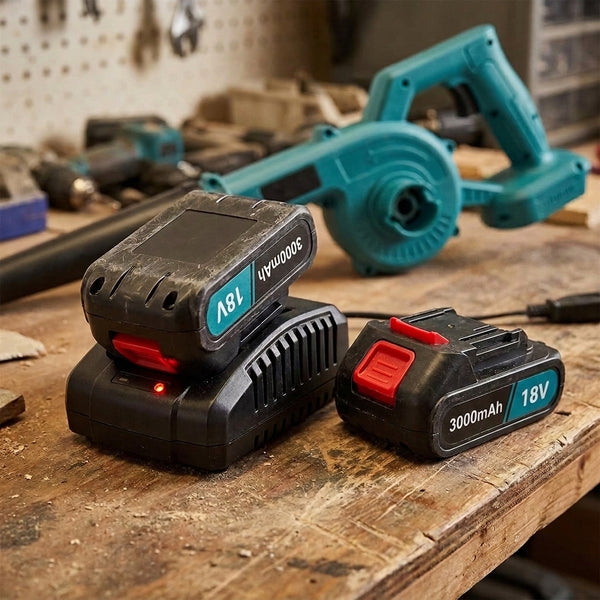 2-in-1 Handzame Accu Bladblazer
