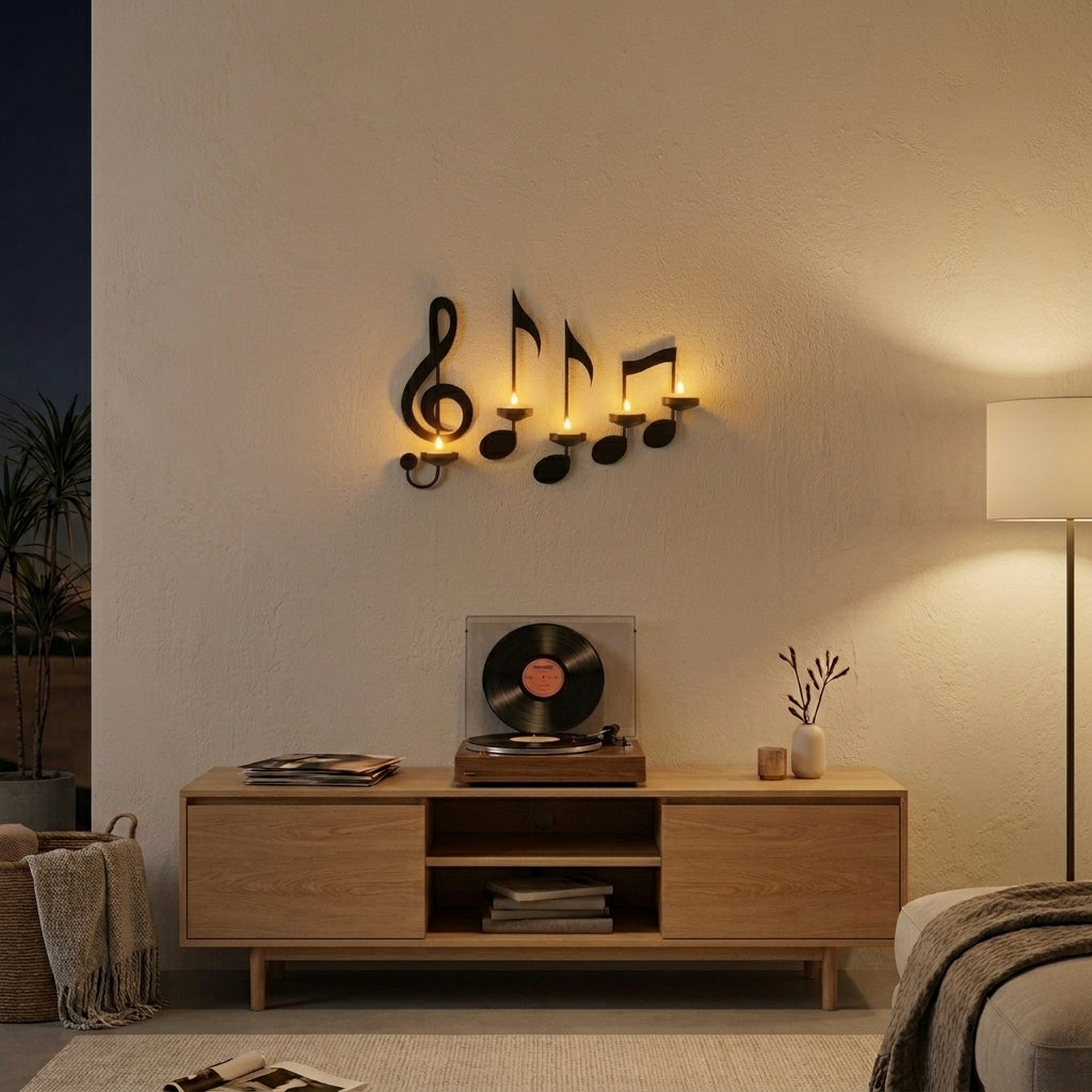 De Muzieknoot Kandelaar