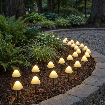 Sfeervolle Paddenstoellampen voor je Tuin