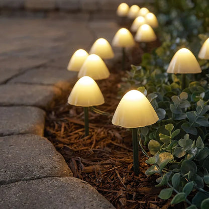 Sfeervolle Paddenstoellampen voor je Tuin