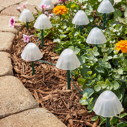 Sfeervolle Paddenstoellampen voor je Tuin
