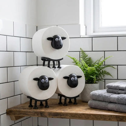 Schattige Schaap Toiletrolhouder™ | Geef Je Badkamer Karakter